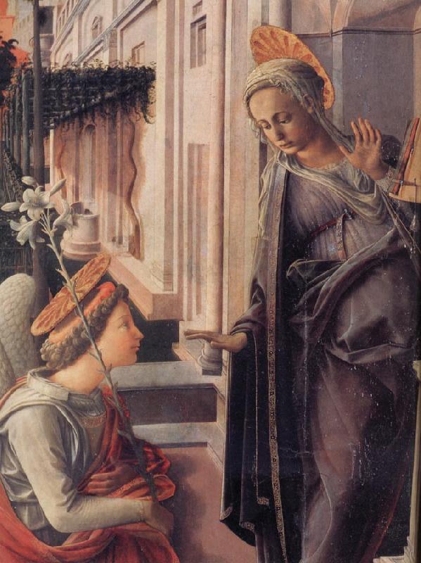 Fra Filippo Lippi Details of The Annunciation